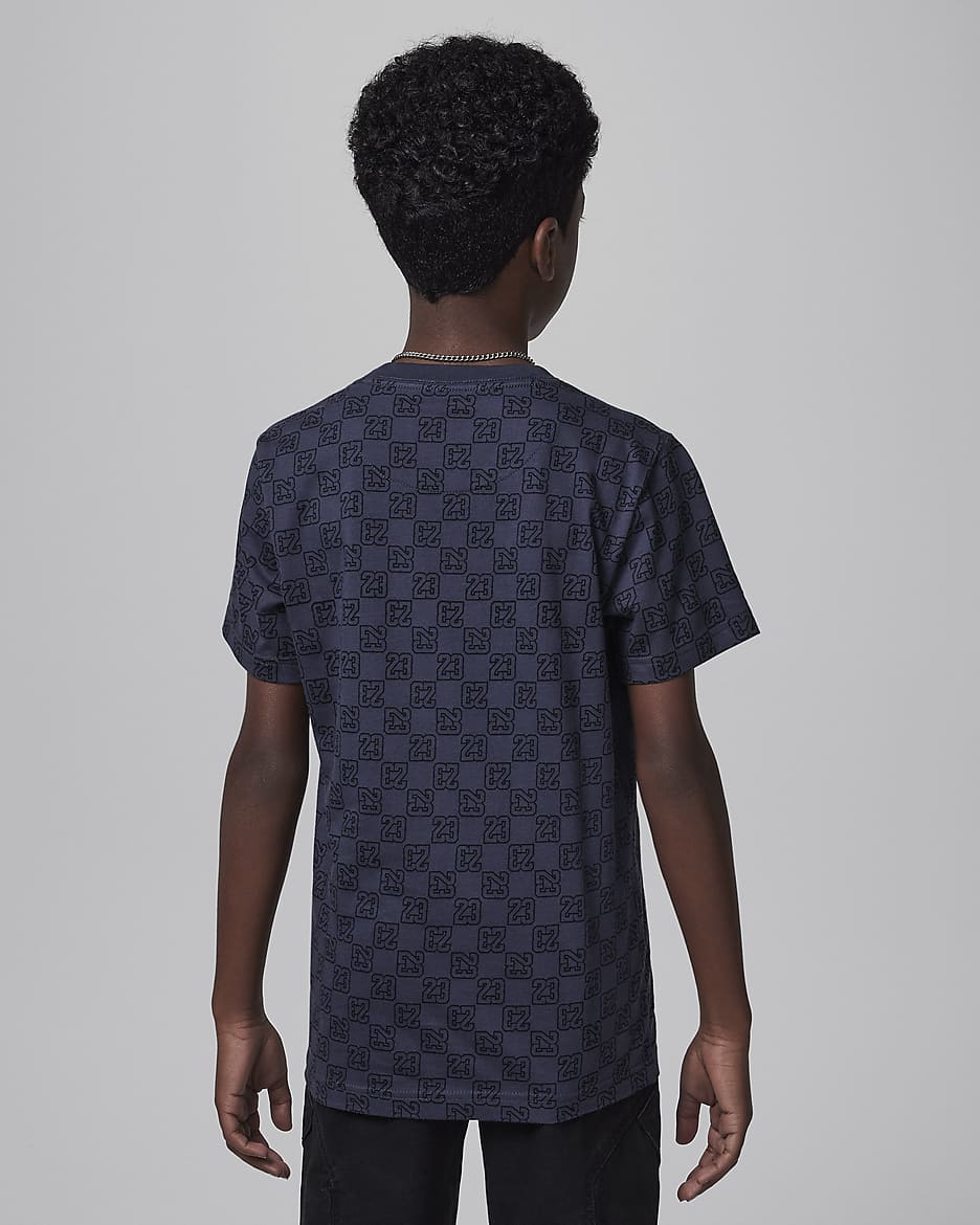 Jordan Older Kids 23 Monogram Printed T Shirt